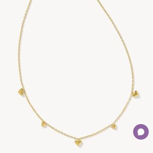 Phoebe Strand Heart Charm Necklace